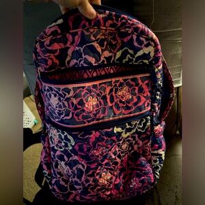 Vera Bradley BookBag with padded Laptop attached